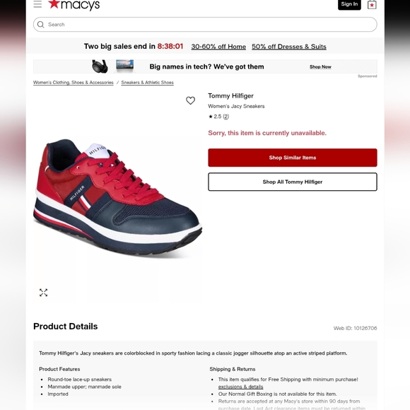 Tommy Hilfiger semi Wedge sneakers - Picture 15 of 16